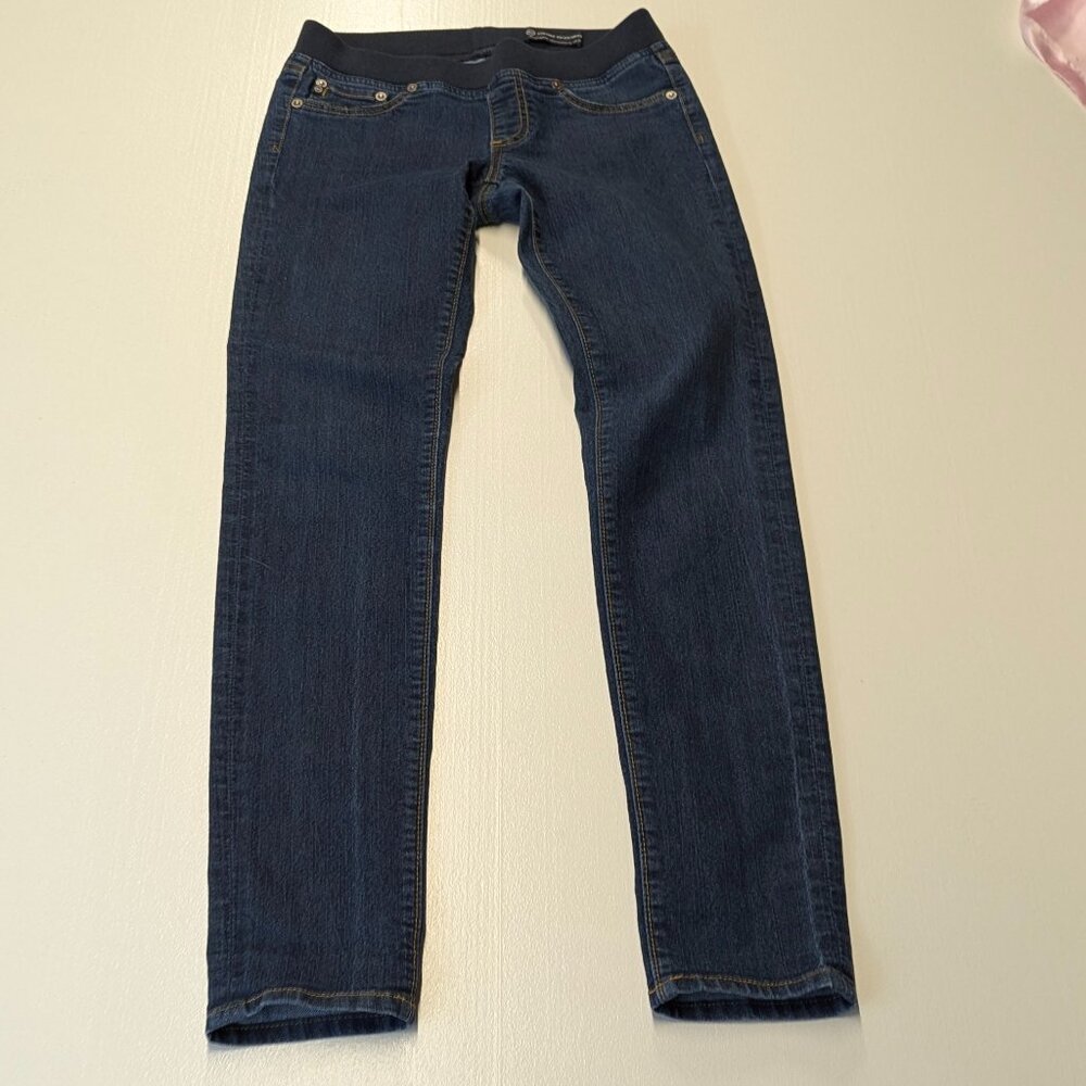Adriano Goldschmied Size 26 Pull-On Skinny Jeans Dark Wash